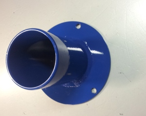 Set flange automatic discharger 60 blue
